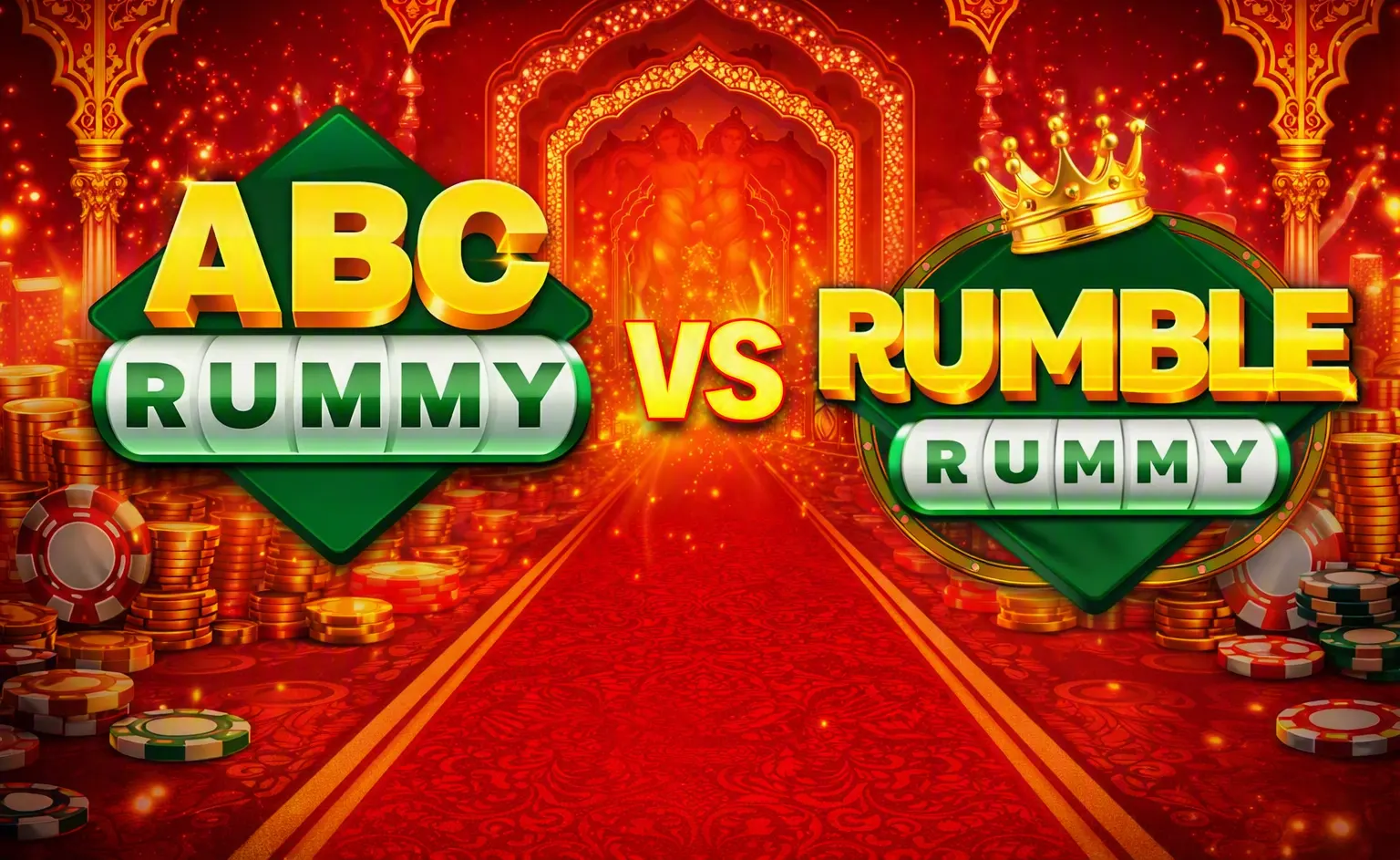 ABC Rummy vs Rumble Rummy compared on Android